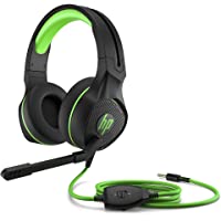HP Pavilion 400 - Auriculares Gaming con micrófono (Sonido estéreo- Controles Integrados en el Cable- Conector analógico…